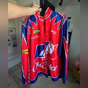 Racing Jacket - Red and Blue